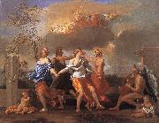 POUSSIN, Nicolas Dance to the Music of Time asfg oil painting on canvas